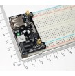 Adaptador de alimentacion para protoboard