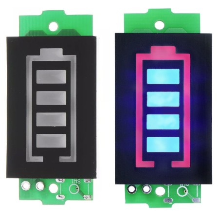 Indicador de carga batería de litio 16.8V (4 celdas)