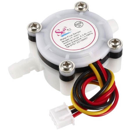 Caudalímetro YF-S401, sensor de flujo 0.3-6 L/min