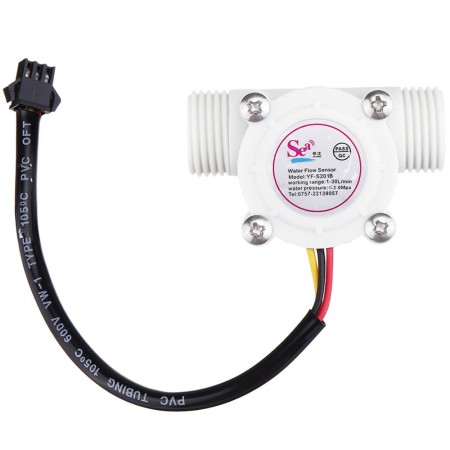 Caudalímetro YF-S201, sensor de flujo 1-30 L/min