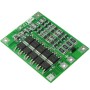 Placa BMS litio 4 celdas 16.8V, protección y balanceo 40A