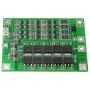 Placa BMS litio 4 celdas 16.8V, protección y balanceo 40A