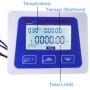 Caudalímetro con display, latón, rosca G1/2