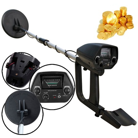 Detector de metales MD4030 con 2 modos de detección