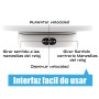 Plataforma giratoria motorizada 360° para fotografía 30 cm