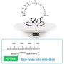 Plataforma giratoria motorizada 360° para fotografía 30 cm