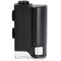 Microscopio con clip 60x a 100x para celular