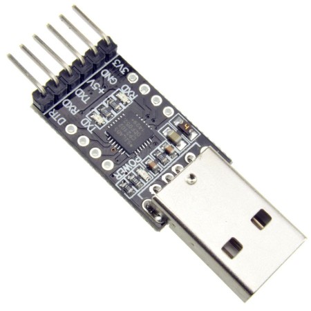 Conversor CP2102 USB a serie TTL con pin DTR