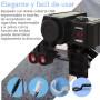 Cargador doble USB 12V con brújula y slot encendedor