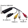 Capturadora EasyCap USB 2.0 para digitalizar VHS