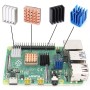 Disipadores de cobre y aluminio para Raspberry Pi