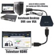 Conversor VGA a HDMI con audio para monitor o TV