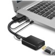 Conversor VGA a HDMI con audio para monitor o TV