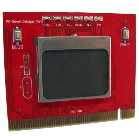 Placa POST TM-PLCD con display LCD para mother