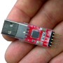 Conversor USB a UART TTL 3.3 V con chip CP2102