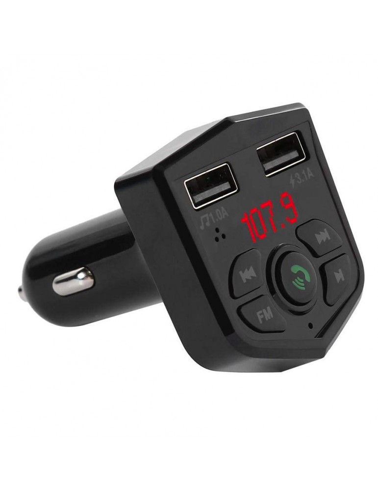 Reproductor Mp3 Para Coche 12v Bluetooth Manos Libres Radio