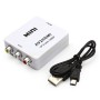 Conversor de RCA a HDMI 1080p, sin instalar drivers