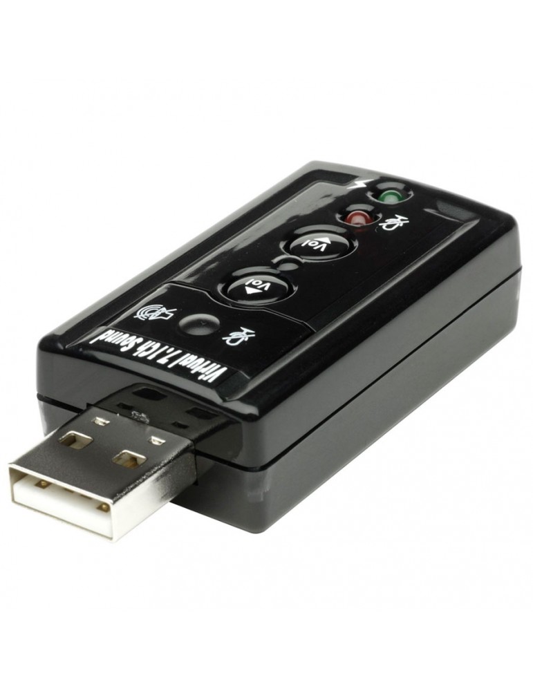 Tarjeta de Sonido Externa USB 7.1 - ENERGIT