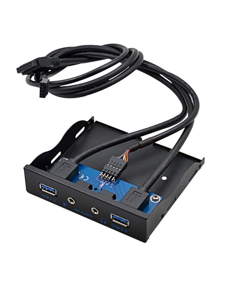 Enajenar gas caos Panel frontal 2 puertos USB 3.0, entrada/salida de audio HD