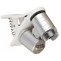 Microscopio 60X con clip para celular, LED y luz UV