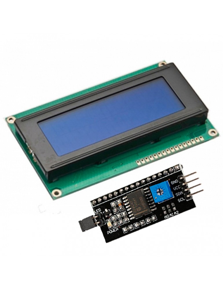 Espera un minuto Analítico ala Display LCD 1602 con módulo I2C