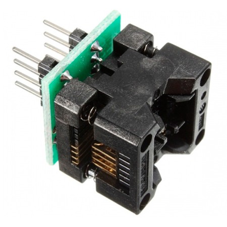 Adaptador SOIC8 a DIP8 150 mil para programadores