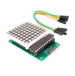 Módulo matriz de LEDs 8x8 con chip MAX7219 en cascada