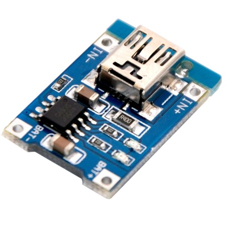 Cargador de batería de litio 1A con chip TP4056