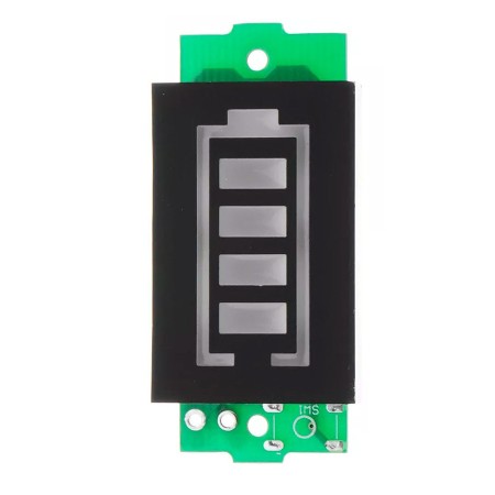 Indicador de carga batería de litio 12.6V (3 celdas)