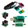 Combo programador USB CH341A con pinza SOIC8