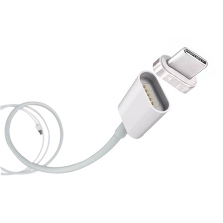 Cable magnético USB C: enchufás sin buscar el puerto