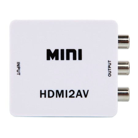 Conversor HDMI a RCA con alimentación por USB