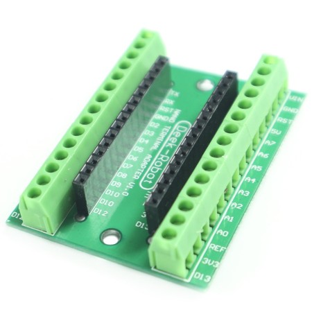 Shield bornera a tornillo para Arduino Nano V3