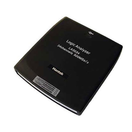 Analizador lógico USB LA5034 de 34 canales a 500 MHz