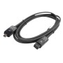 Cable FireWire 800 a 400 de 9 a 4 pines y 1.8 metros