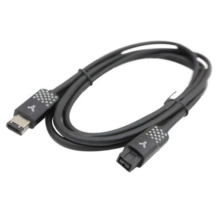 Cable FireWire 800 a 400, de 9 a 6 pines, 1.8 m