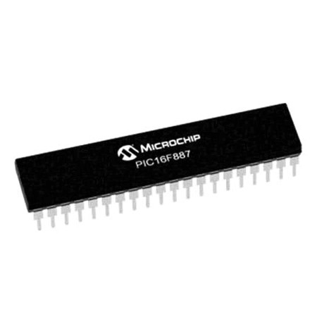 Microcontrolador PIC16F887-I/P de 40 pines Microchip
