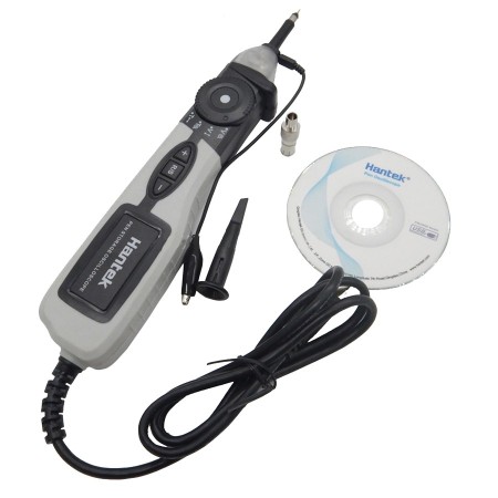 Osciloscopio USB de mano 20 MHz con luz LED y DVM