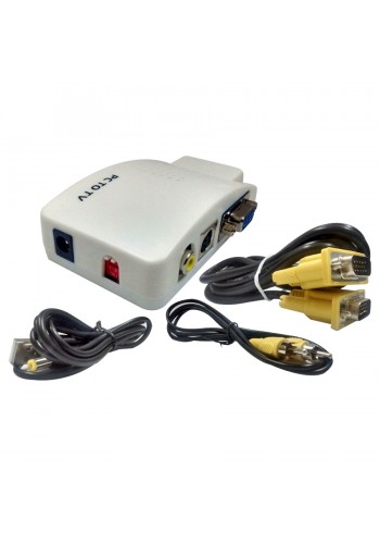Conversor VGA a video compuesto y S Video