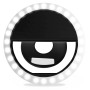 Aro de luz LED selfie, 28 LEDs, 3 niveles de brillo