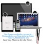 Aro de luz LED selfie, 28 LEDs, 3 niveles de brillo