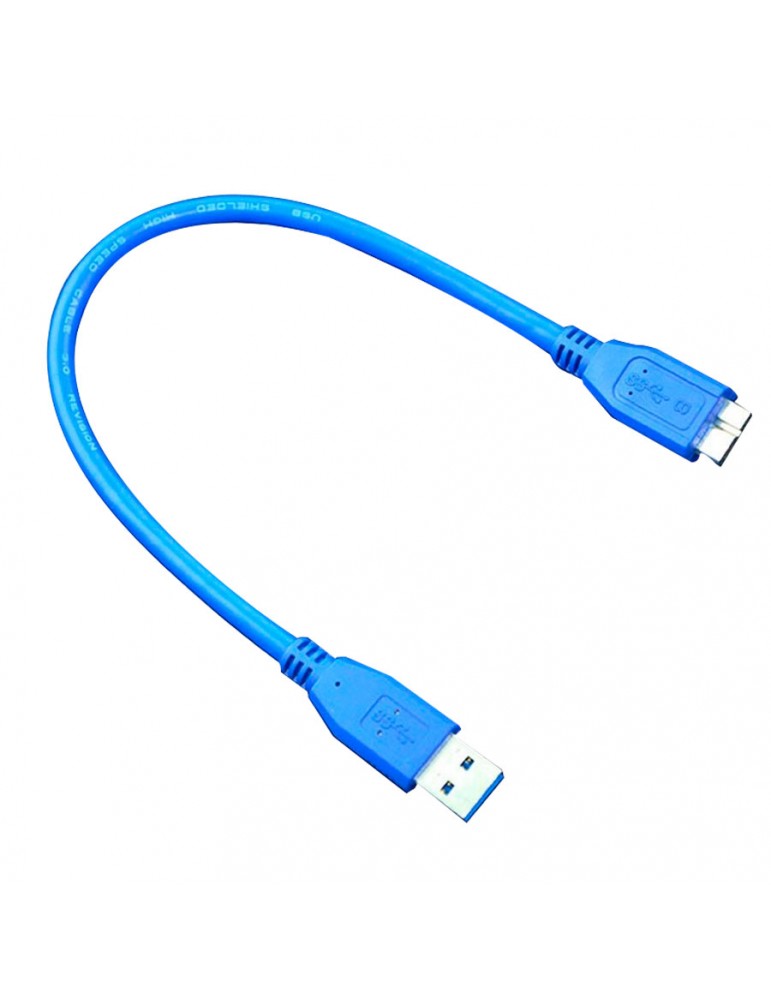 Cable micro USB 3.0 tipo B macho a USB tipo A macho