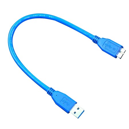 Cable micro USB 3.0 tipo B a USB A para discos