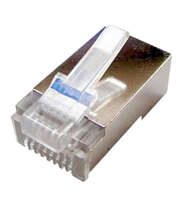 Ficha RJ45 metalica