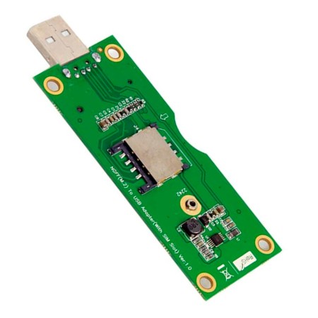 Adaptador M.2 a USB para módem 3G/4G y WiFi