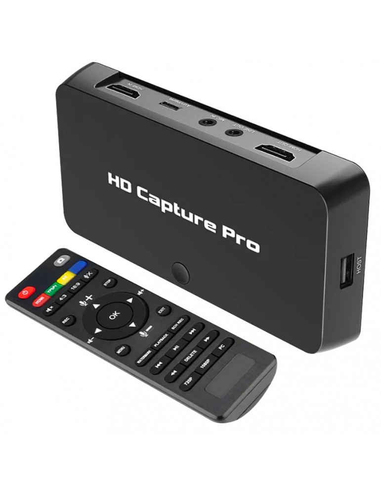 Capturadora De Video Ezcap295 Hd 1080p Av Hdmi Ypbpr Streaming