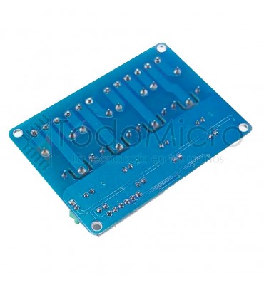 Modulo Relay rele de 4 canales   											5v 10a aeduino pic avr