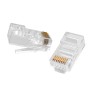 Plug RJ45 transparente para cable UTP CAT6