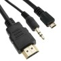 Conversor HDMI a VGA activo con salida de audio
