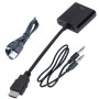 Conversor HDMI a VGA activo con salida de audio